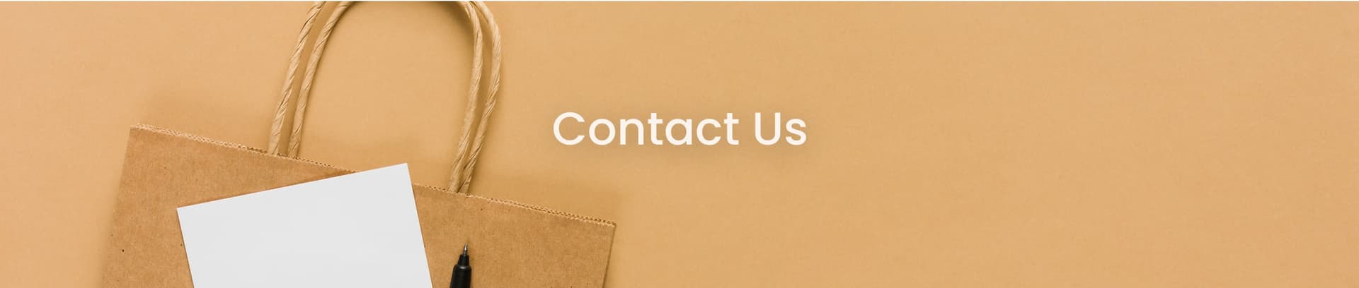 Kraft paper bag with a blank card – contact New Priya Printers Jaipur